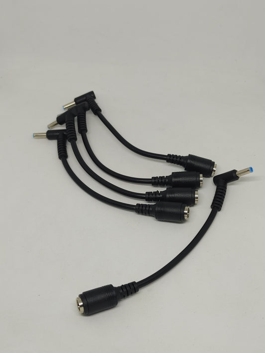 Adaptador para cargador de laptop HP de 7.4mm a 4.5mm punta azul