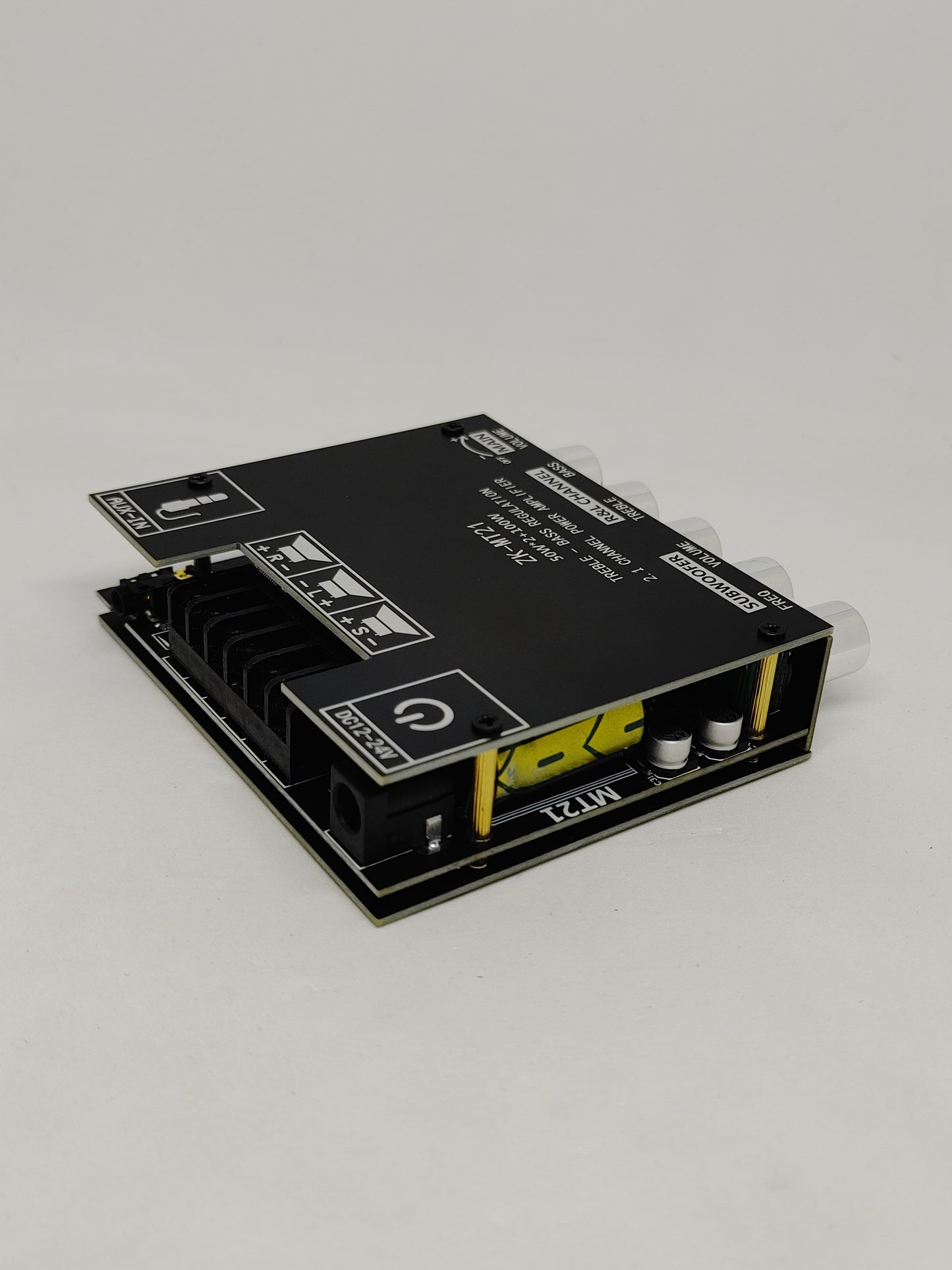Mini amplificador estéreo Bluetooth/AUX