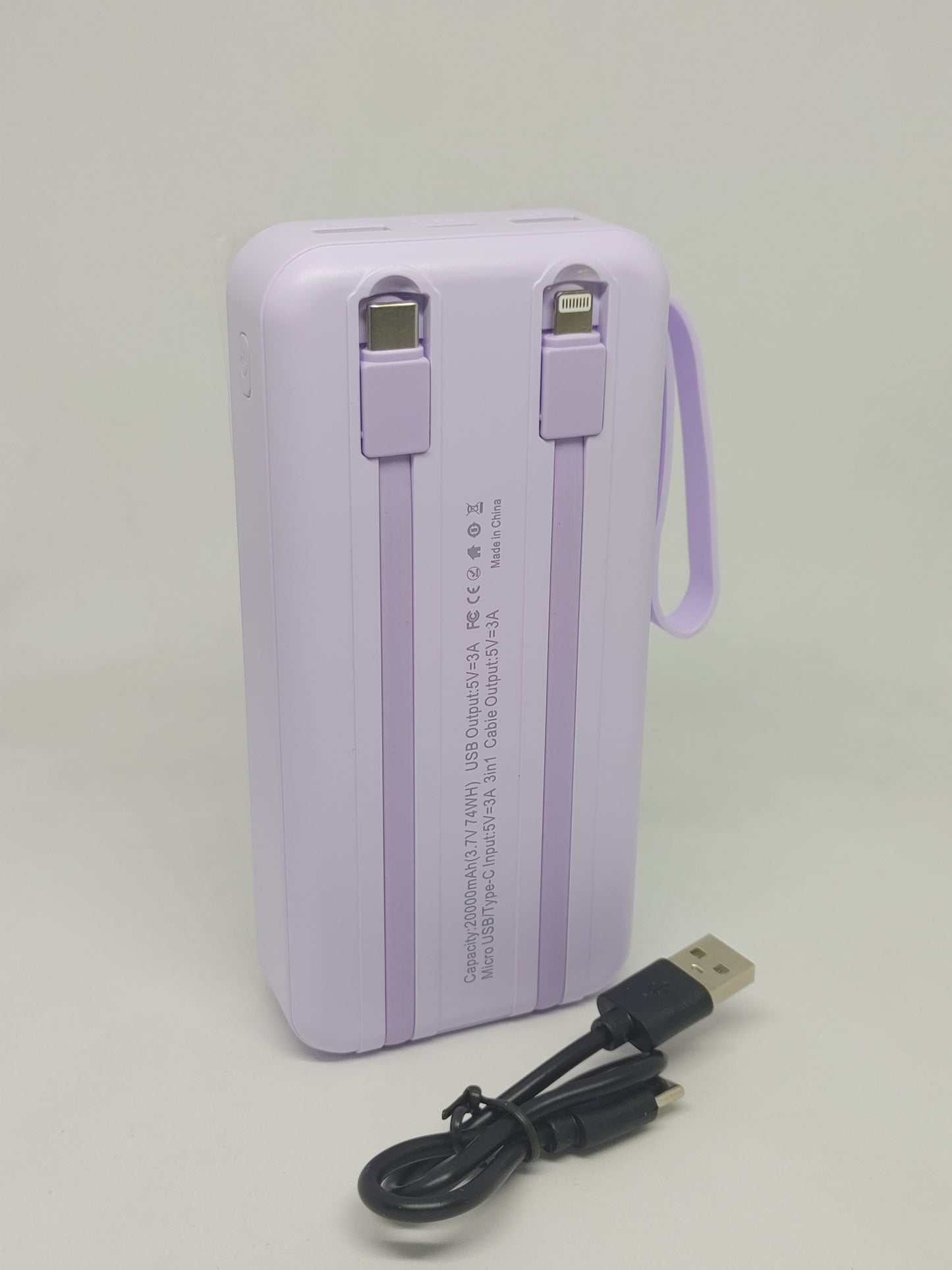 Powerbank super carga rápida 20,000 mAh
