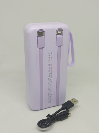 Powerbank super carga rápida 20,000 mAh