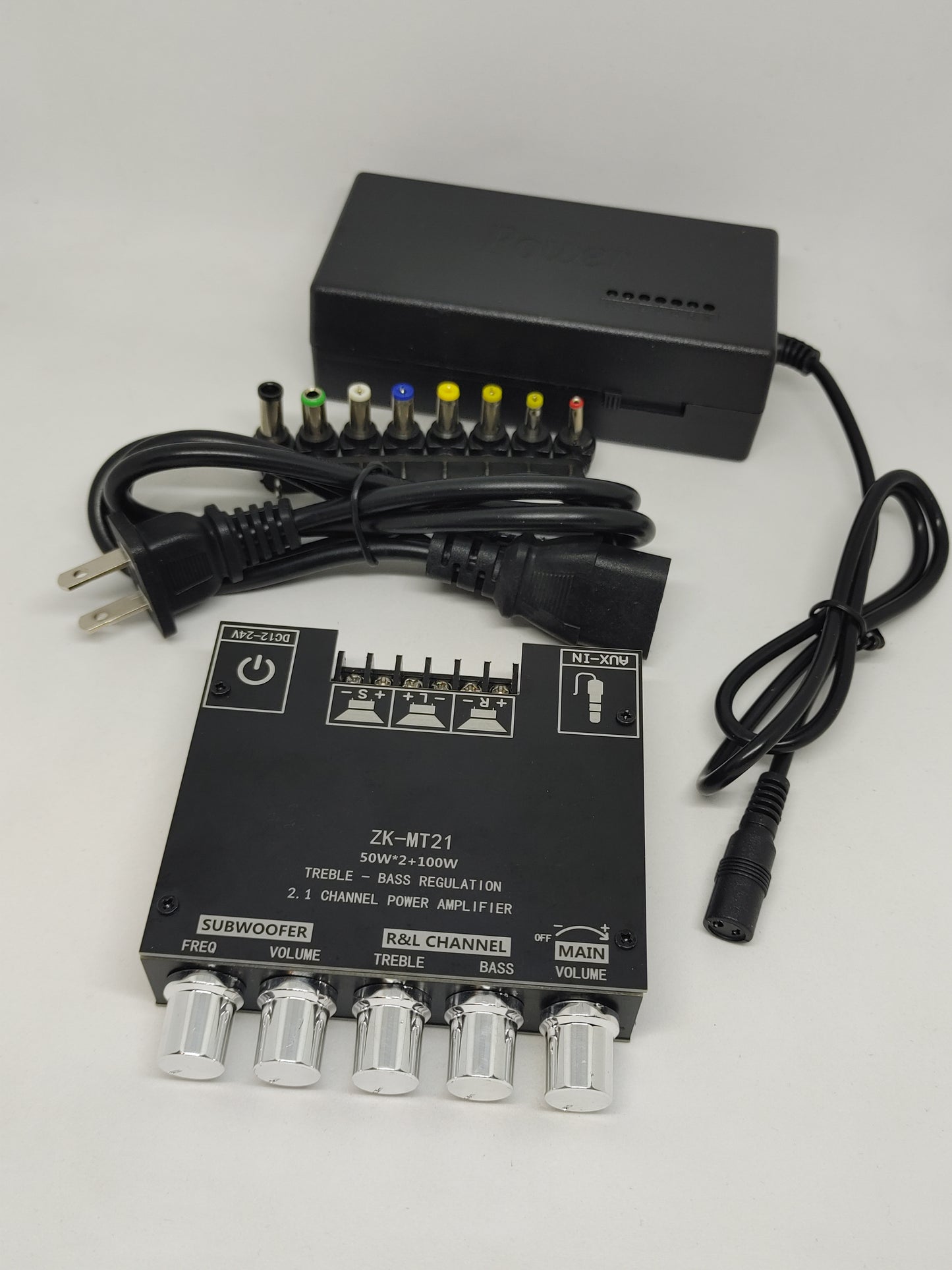 Mini amplificador estéreo Bluetooth/AUX