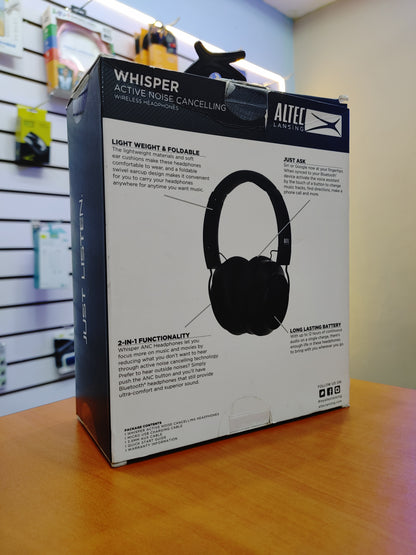 Audífonos Altec Lansing "Whisper" Bluetooth/AUX