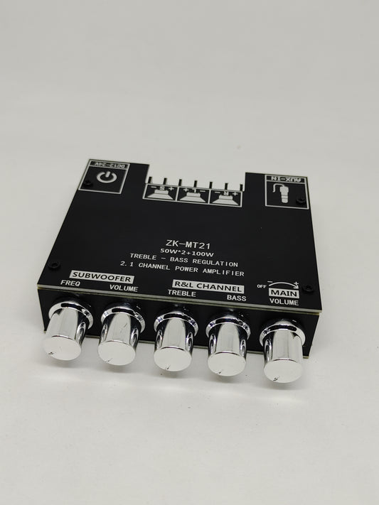 Mini amplificador estéreo Bluetooth/AUX