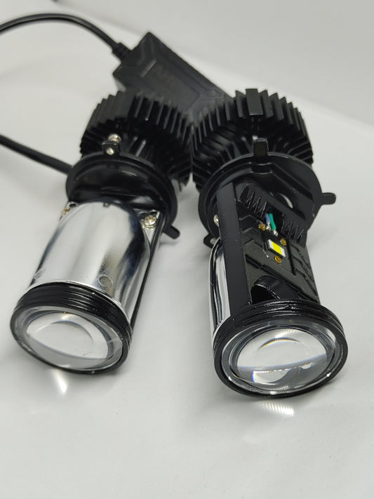 Luces LED proyector T9 H4 para carro