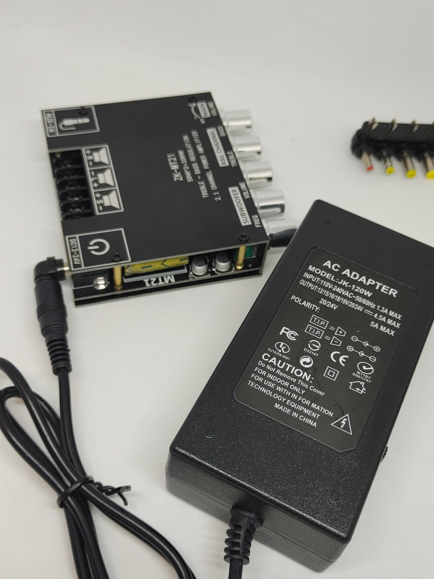 Mini amplificador estéreo Bluetooth/AUX