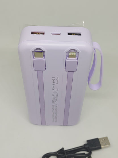 Powerbank super carga rápida 20,000 mAh